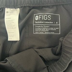 Figs Technical Collection Black Pants